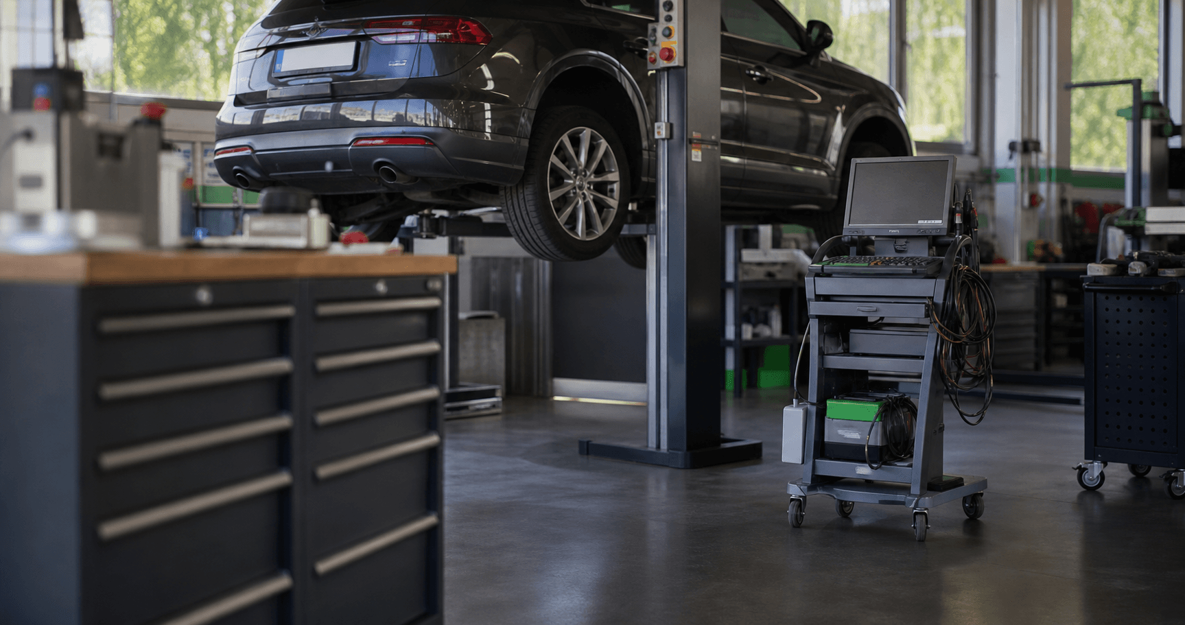 Reparaturarbeiten in der Werkstatt